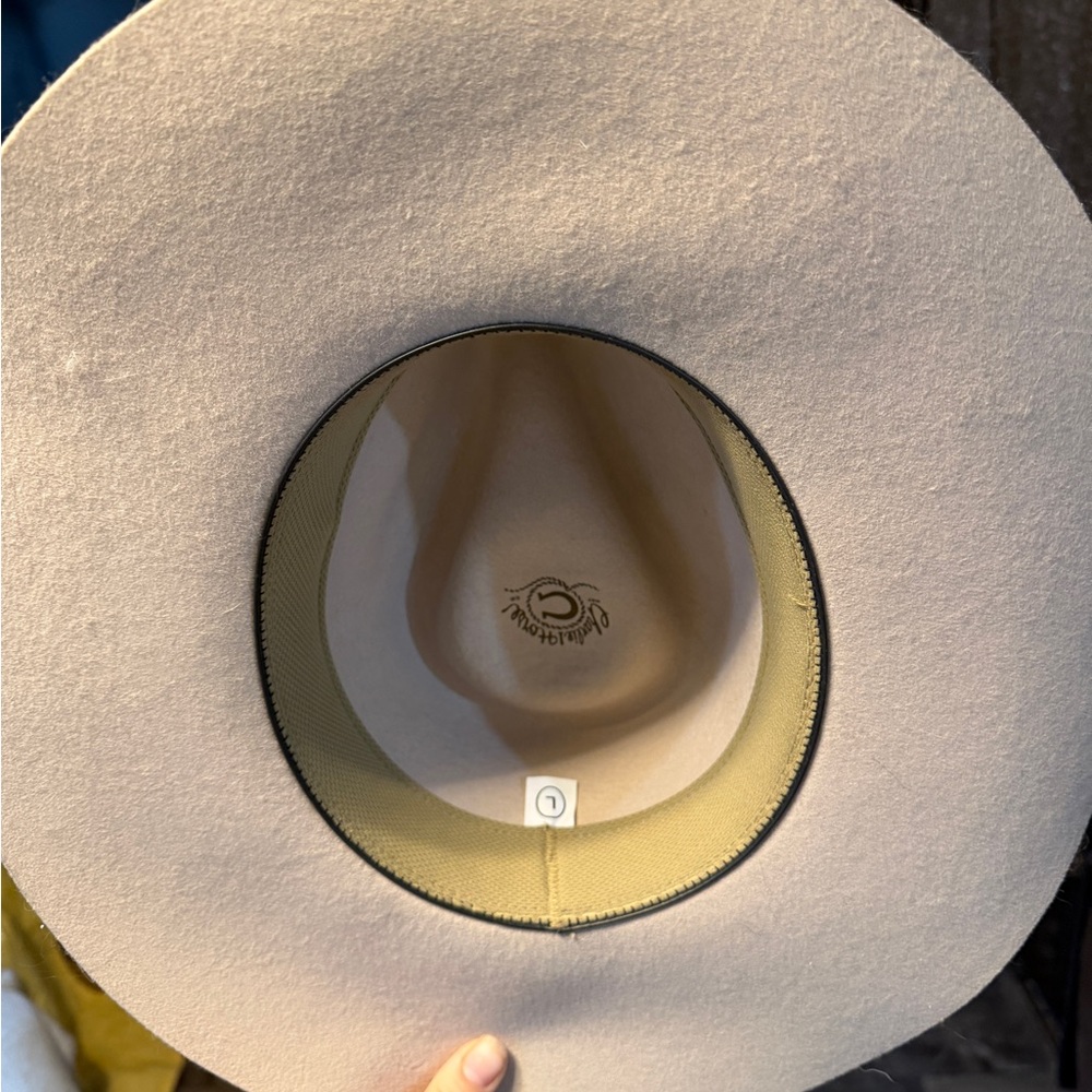 Charlie 1 Horse Highway Fashion Hat – Silver Belly, Custom Lace & Chain - Picture 4 of 4